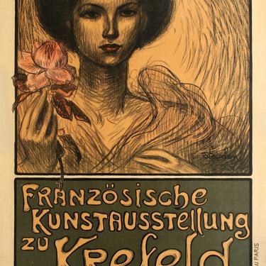 French Art Exhibition Krefeld Art Nouveau Steinlen