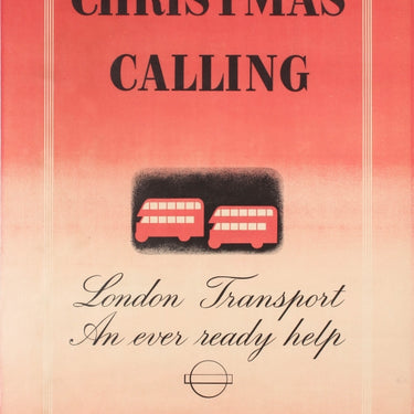 LT Christmas Calling London Transport Eckersley