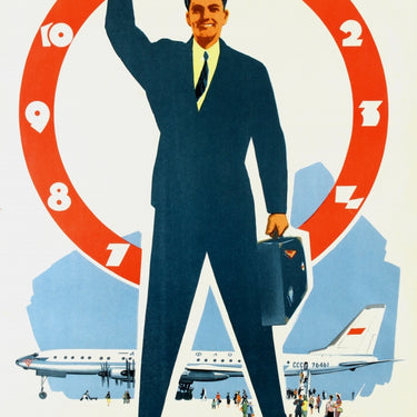 Aeroflot Gain Time Mid Century USSR