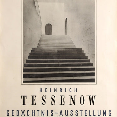 Heinrich Tessenow Architect Exhibition Bavarian Academy of Fine Arts