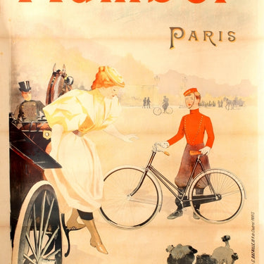 Humber Bicycles Paris Art Nouveau Deville