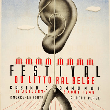 Belgium Coast Littoral Festival 1948