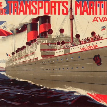 Societe Generale des Transports Maritimes a Vapeur SGTM SS Valdivia