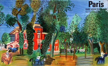 Paddock At Deauville National Museum Of Modern Art Paris Raoul Dufy