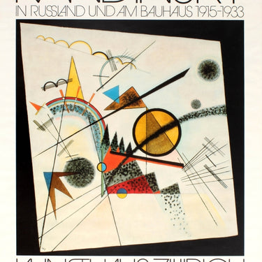 Kandinsky Russia Bauhaus Exhibition Zurich In The Black Square