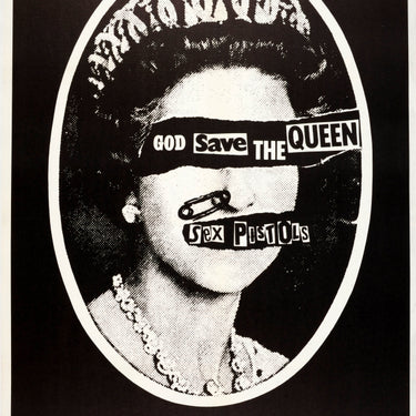 Sex Pistols God Save The Queen Collage Jamie Reid