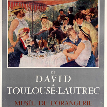 Masterpieces From David To Toulouse Lautrec Art Exhibition Renoir Impressionist Painting