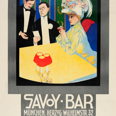 Savoy Bar Munich Jugendstil