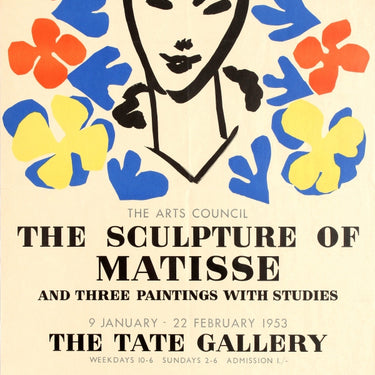 Sculpture Paintings Matisse Tate Gallery Arts Council