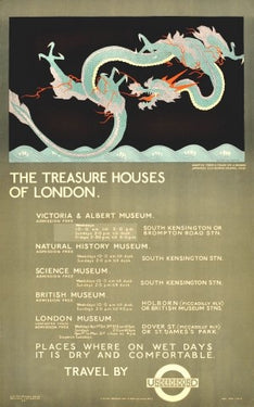 LT London Underground Treasure Houses Dragon