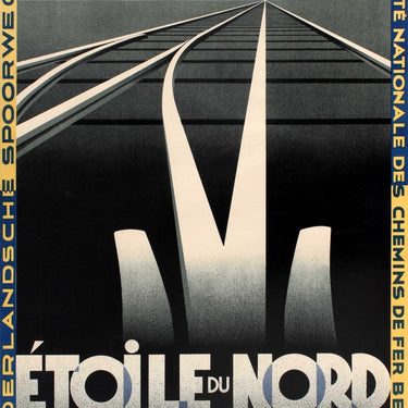 Etoile du Nord French Railway Cassandre