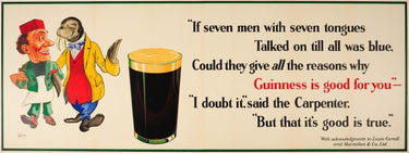 Guinness Alice in Wonderland Poem John Gilroy