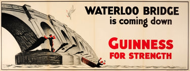 Guinness Waterloo Bridge is Coming Down
