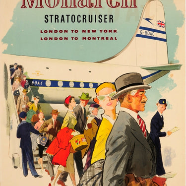 BOAC Airline Monarch Stratocruiser