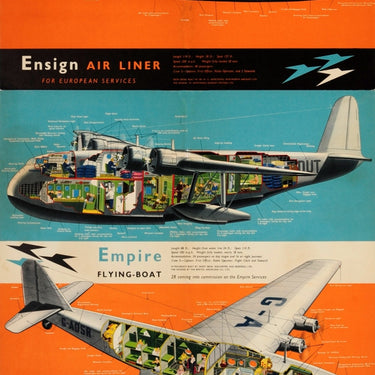 Imperial Airways Ensign Air Liner Empire Flying Boat