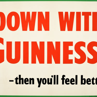 Down With Guinness General Election Campaign