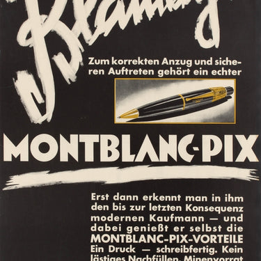 Montblanc Pix Pen Blamage