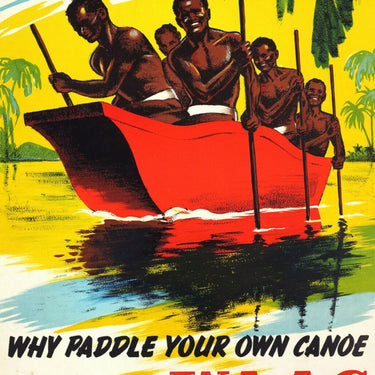 West African Airways Corporation Canoe WAAC