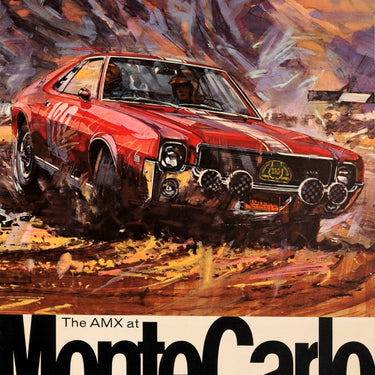 AMX Monte Carlo Rally Car Racing