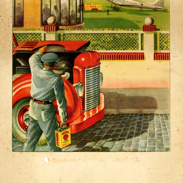 Shell Motor Oil Airfield