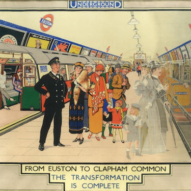 LT London Underground From Euston To Clapham Common