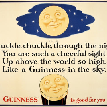 Guinness Is Good For You Chuckle Through The Night Moon