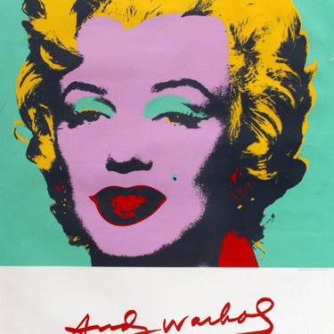 Andy Warhol Retrospective Marilyn Monroe Pop Art