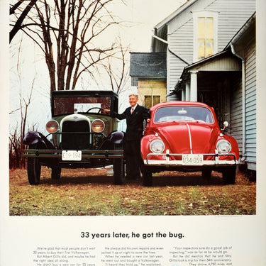 Volkswagen Beetle 33 Years Later Ford A