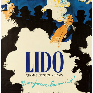 Lido Bonjour La Nuit Cabaret Paris 25th Anniversary Show