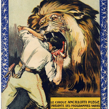 Cirque Ancillotti Plege Circus Lion Tamer