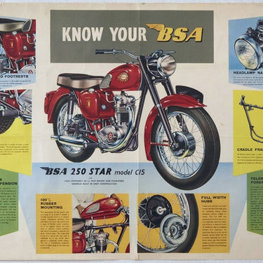 Know Your BSA Motorcycle