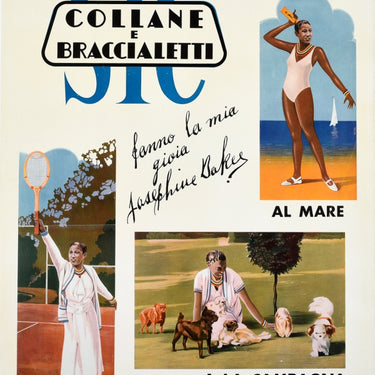 Josephine Baker Jewellery Tennis Italy