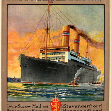 Norwegian America Line New York Norway