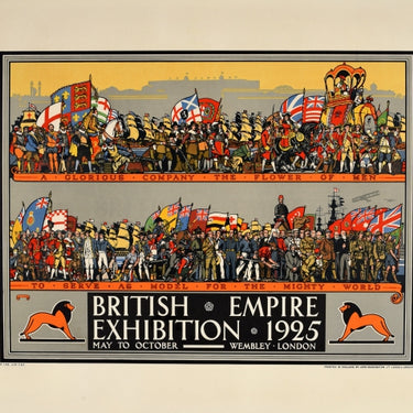 British Empire Exhibition 1925 Wembley London World Tour