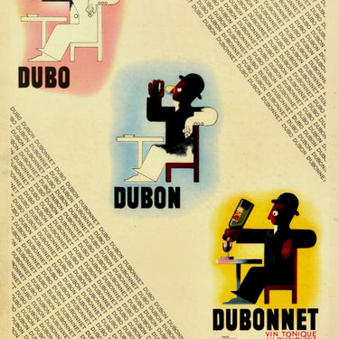 Dubonnet Alcohol Drink Cassandre