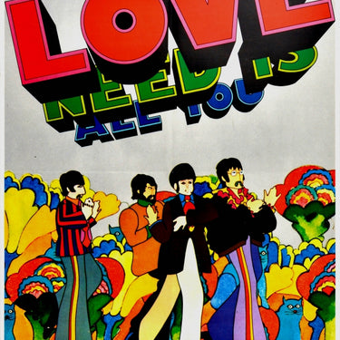 Beatles Yellow Submarine All You Need Is Love Shell