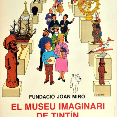 Tintin Imaginary Museum Joan Miro Foundation