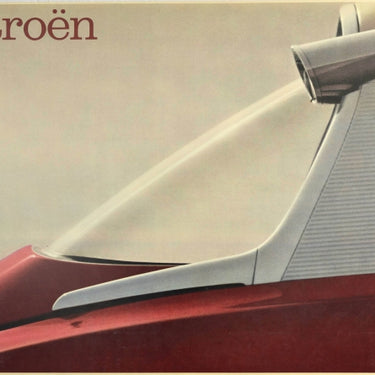 Citroen DS Futuristic Rear Window