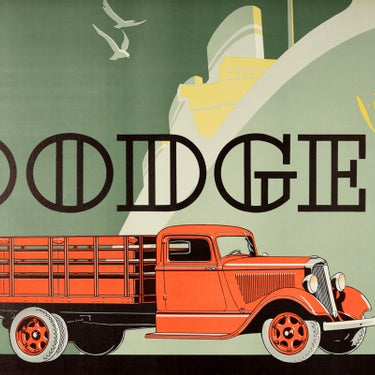 Dodge Truck Art Deco Ship