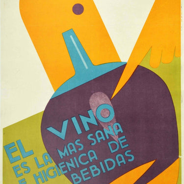 Wine Healthy Drink El Vino Art Deco