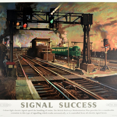 Signal Success British Railways Terence Cuneo