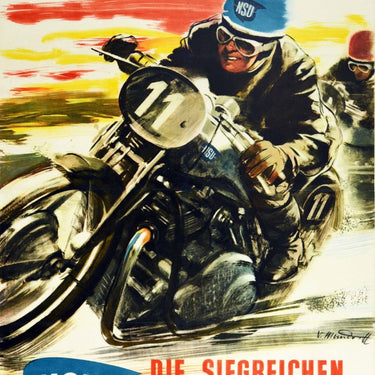 NSU Motorcycle Racing Germany