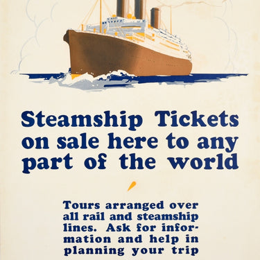 Southern Pacific Steamship Tickets