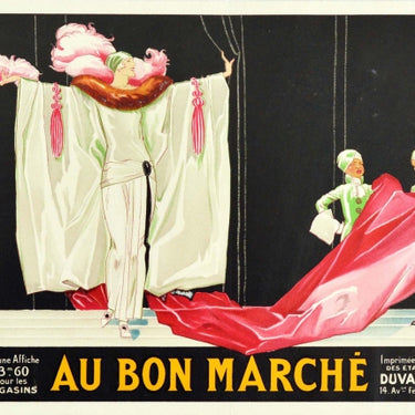 Au Bon Marche Art Deco Rene Vincent