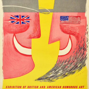 UK US Laugh Humorous Art Exhibition Henrion