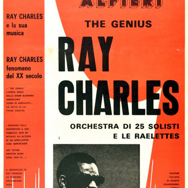 Ray Charles Music Concert Turin Italy