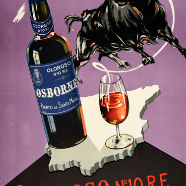 Osborne Sherry Jerez Wine Bull Oloroso No 10