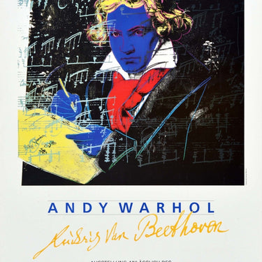 Andy Warhol Blue Beethoven Germany