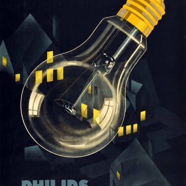 Philips Arga Light Bulb Art Deco