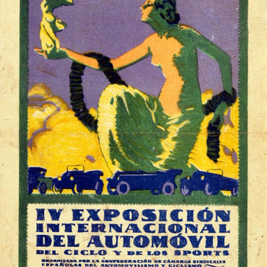 Barcelona Motor Show Montjuich Art Deco